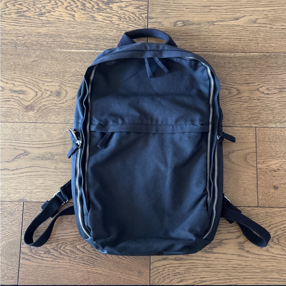 Ikea fabric backpack black
